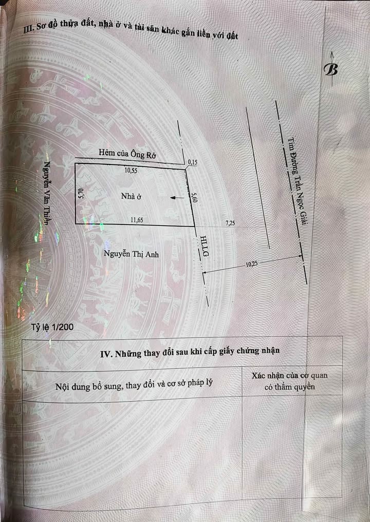 Nhà mặt tiền Trần Ngọc Giải, Thới Sơn 63m² giá 4 tỷ - Xây biệt thự lý tưởng!