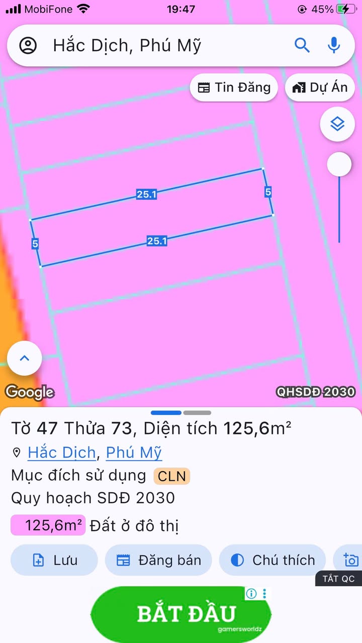 Bán đất Tân Thành, Tân Phú, 125m² giá 700 triệu - Sổ riêng chính chủ!
