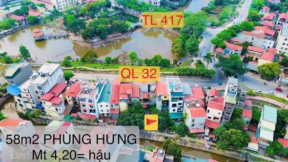 Đất mặt đường Phùng Hưng, Đan Phượng 58m² giá 4.06 tỷ - Đầu tư sinh lời lý tưởng!