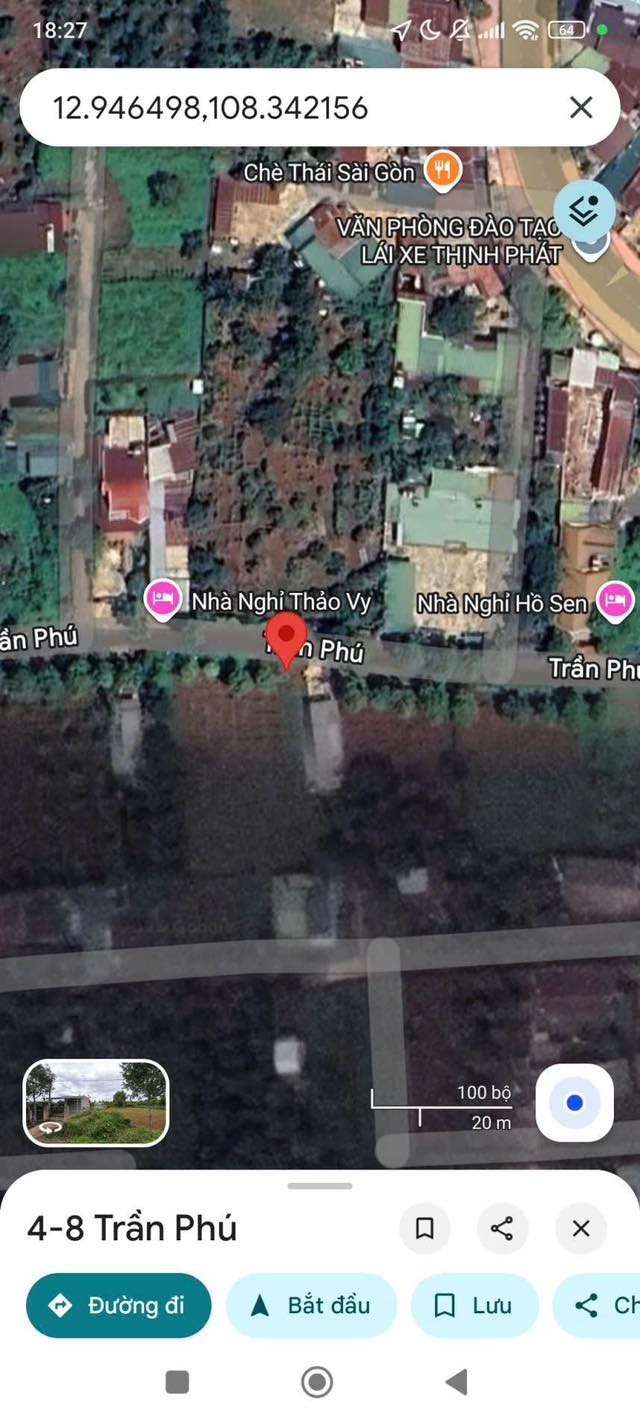 Đất nền đường Trần Phú Krông Năng 216m² giá chỉ 320 triệu - Cơ hội đầu tư hấp dẫn!