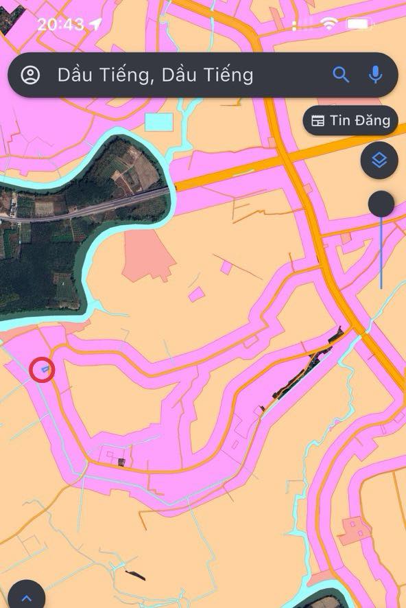 Đất nền Dầu Tiếng 550m² giá 900 triệu - Mặt tiền đường DT744