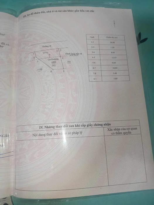 Đất mặt tiền Bình Khương, 352m² chỉ 400 triệu - Đầu tư sinh lời ngay!