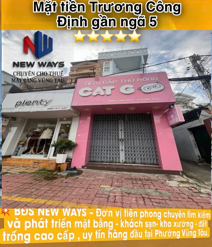 Cho thuê mặt bằng Trương Công Định Vũng Tàu 28m² giá 13 triệu - Sẵn sàng kinh doanh ngay!