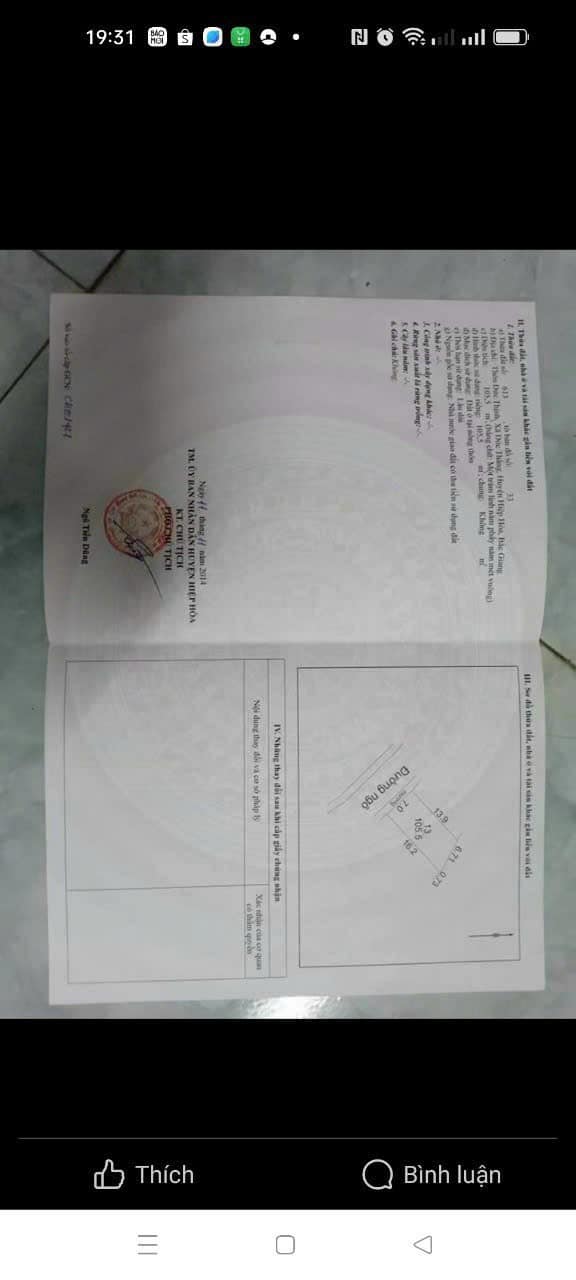 Đất nền Hiệp Hòa Bắc Ninh 106m² giá 1.6 tỷ - Kinh doanh sầm uất!