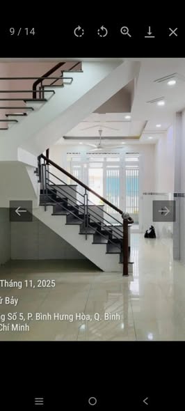 Nhà phố Bình Hưng Hòa, Bình Tân 76m² giá 7.45 tỷ - Nhà mới đẹp, chỉ việc dọn vào ở!