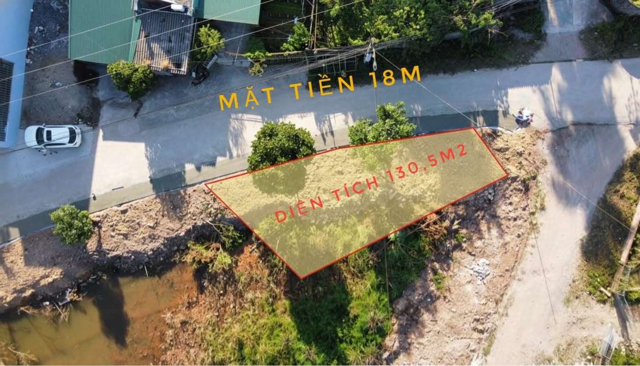 Bán đất mặt tiền 18m tại ngõ gốc mít Hải Yên 130m² giá 1 tỷ - Cơ hội đầu tư lý tưởng!