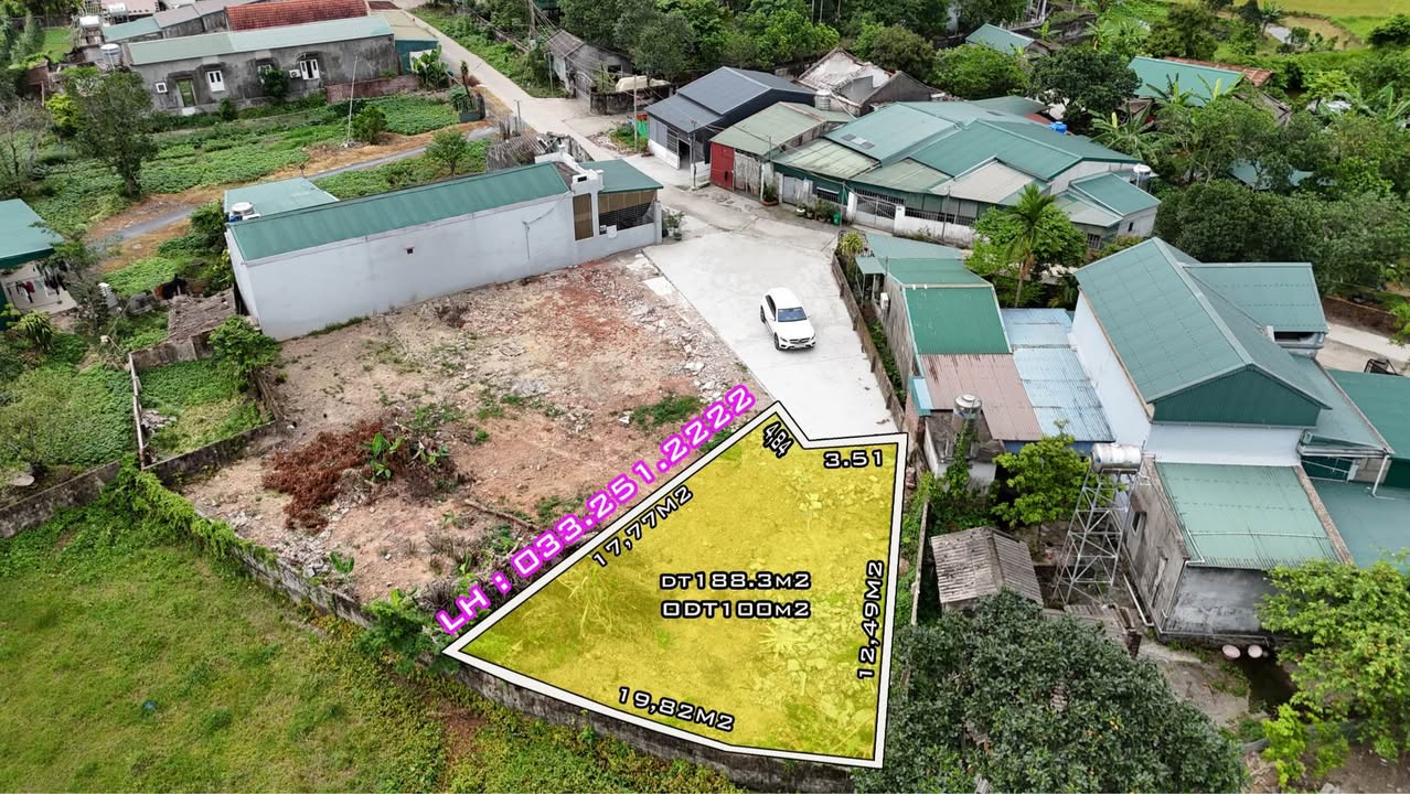 Đất nền Ninh Dương, Móng Cái 188m² giá 1 tỷ - Sổ hồng chính chủ
