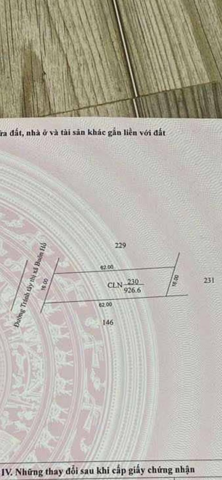 Đất nền Đường tránh Tây Buôn Hồ 992m² giá 9.92 tỷ - Tiềm năng kinh doanh lớn!