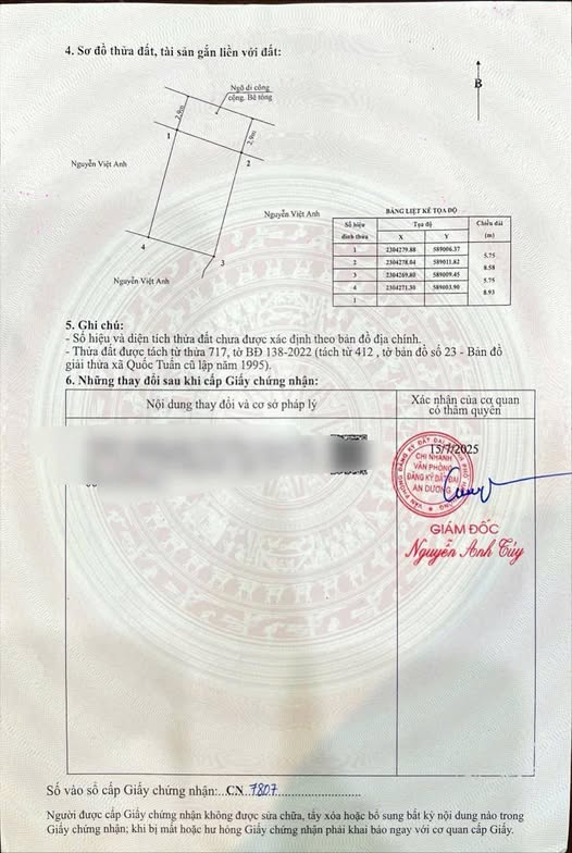 Đất Quốc Tuấn An Dương 50m² giá 820 triệu - Tiềm năng đầu tư lớn!