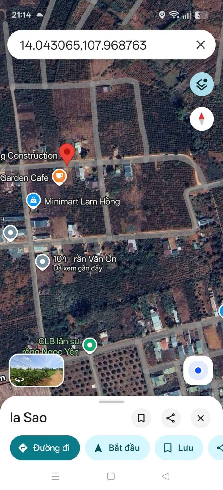 Đất nền Trần Văn Ơn, Pleiku 150m² giá 499 triệu - Sổ đỏ chính chủ, hướng Nam!