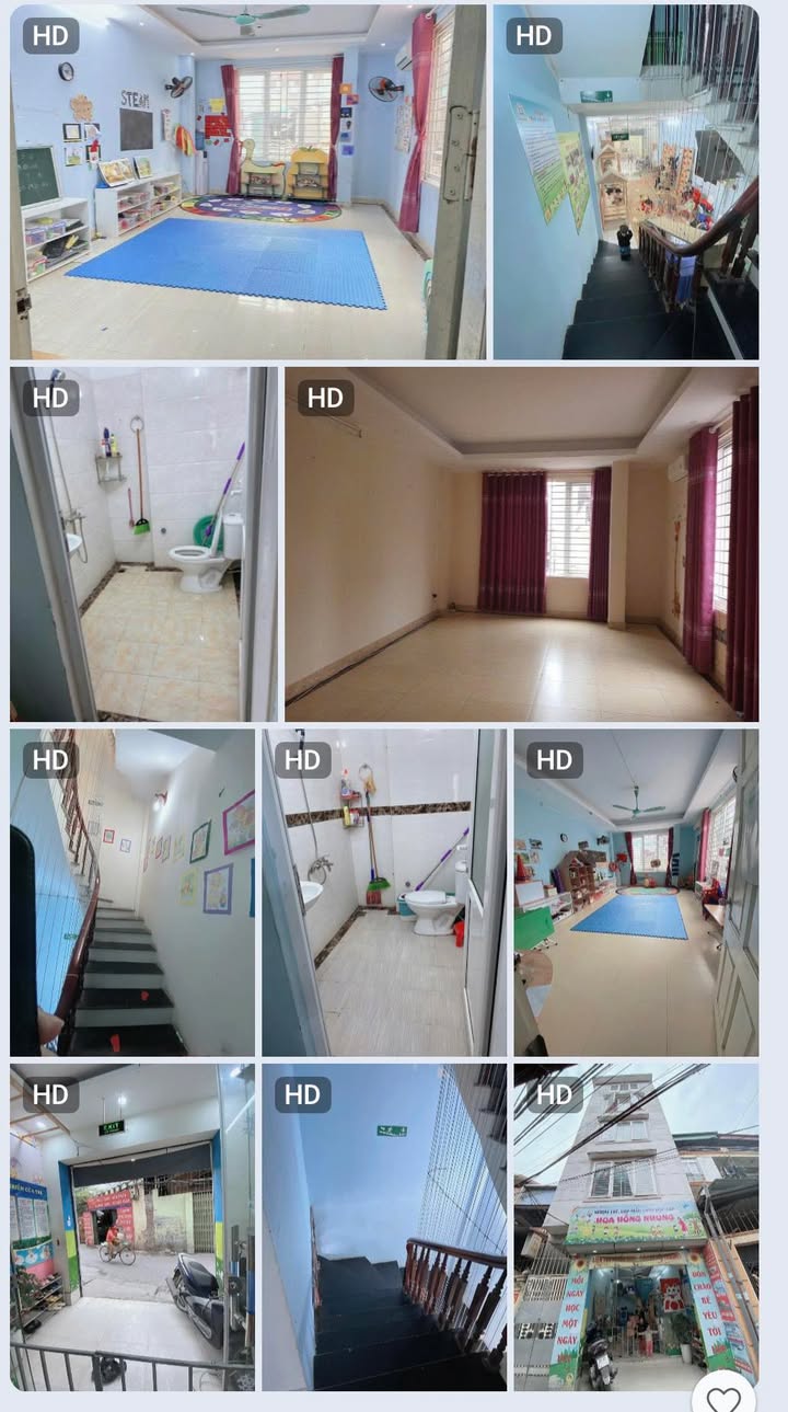 Cho thuê nhà 5 tầng mặt đường Hoàng Mai 38m² giá 13.5 triệu - Vị trí kinh doanh sầm uất!