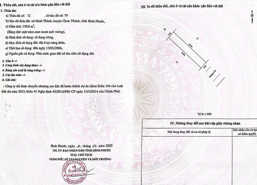 Đất nền Chơn Thành 150m² giá thỏa thuận - Cơ hội đầu tư hấp dẫn!