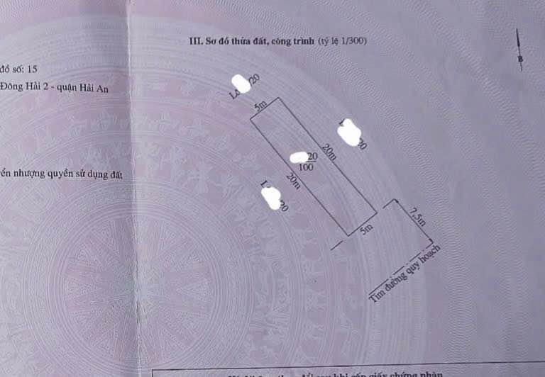 Đất nền Tái định cư Hạ Đoạn, Đông Hải 2, 100m² giá 3 tỷ - Cơ hội đầu tư lý tưởng!