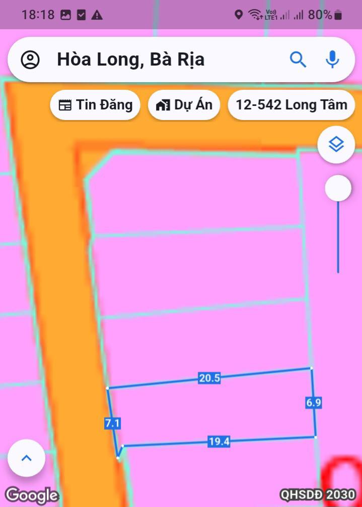 Đất nền Hòa Long 149m² giá 1.65 tỷ - Gần đường lớn, sẵn sàng xây dựng!