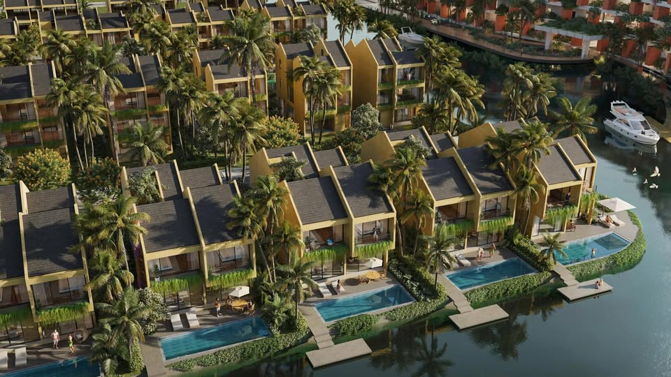 Townhouse Casamia Balanca Hội An 380m² - Hồ bơi riêng và bến du thuyền sang trọng!