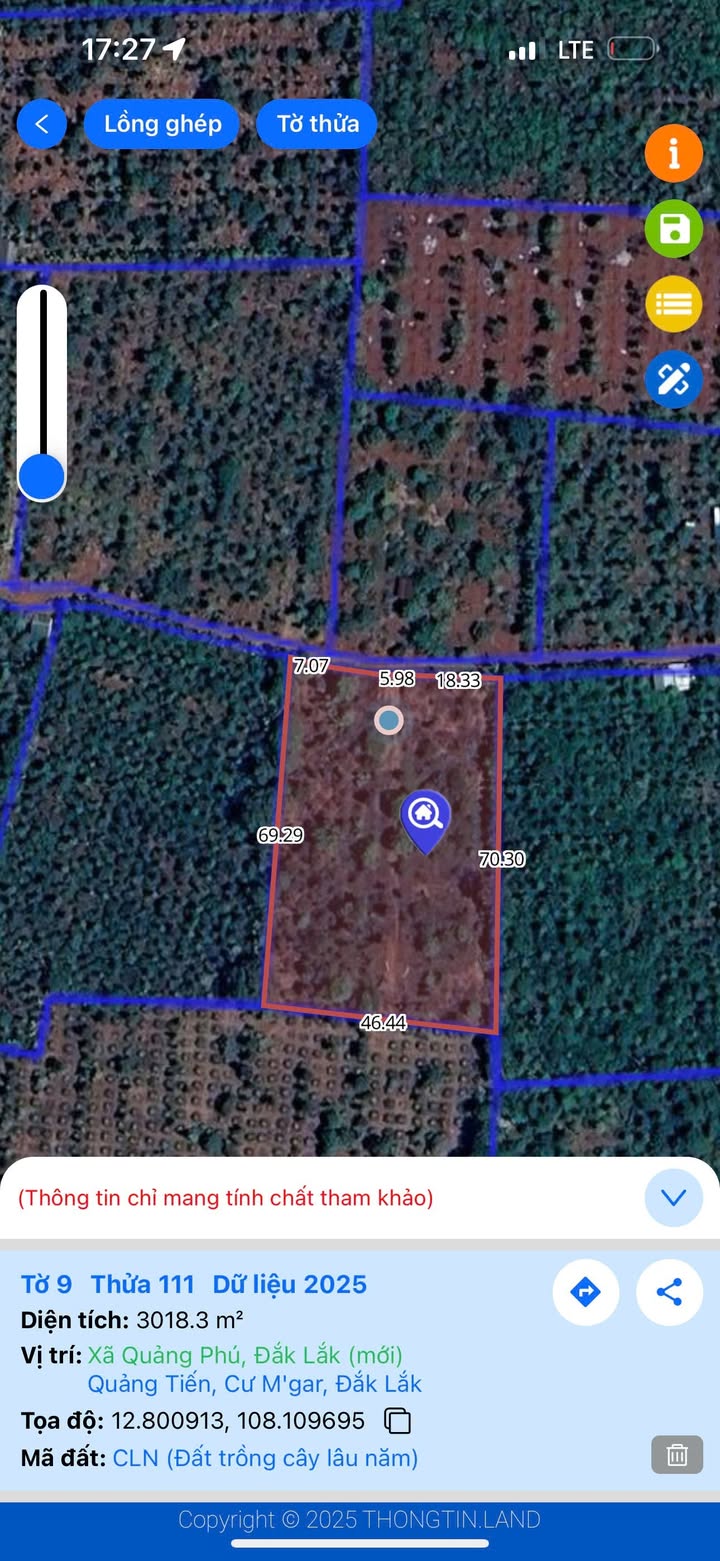 Đất vườn Quảng Phú, Cư M'gar, Đắk Lắk 3000m² - Sổ hồng chính chủ, giá tốt!