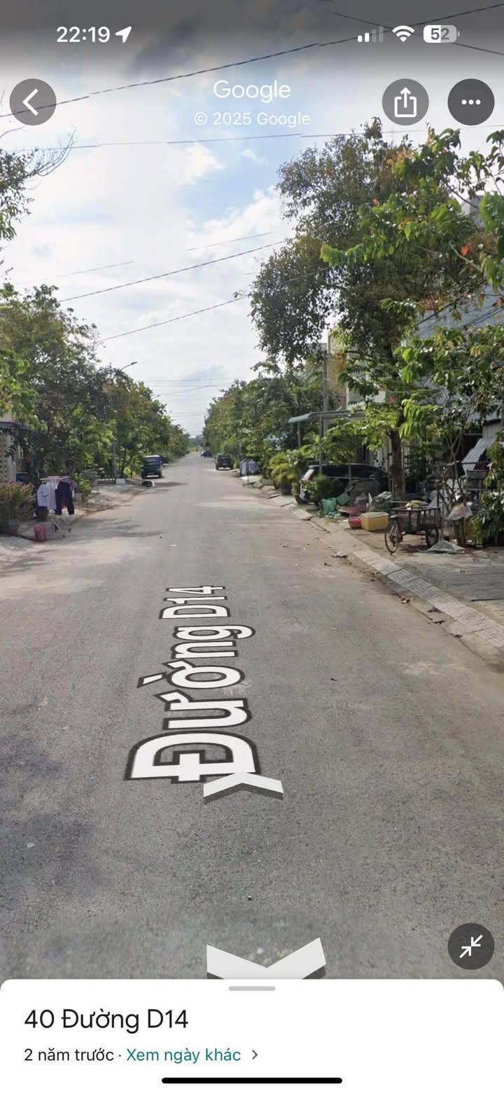 Đất nền đường D14, KDC Hồng Loan 6A, 80m² giá 3.1 tỷ - Hướng Đông Bắc, pháp lý sổ hồng