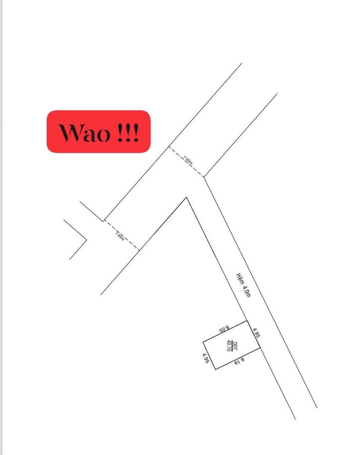 Đất nền An Thới, Bình Thủy 40m² giá 1 tỷ - Cơ hội đầu tư hấp dẫn!