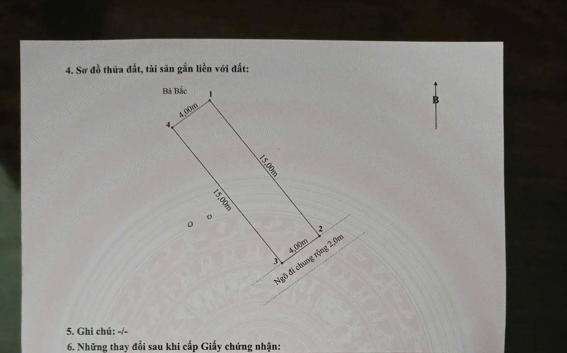 Đất nền tại ngõ Vĩnh Cát, Hải Phòng 60m² giá 2,35 tỷ - Tặng 2 gian nhà trọ