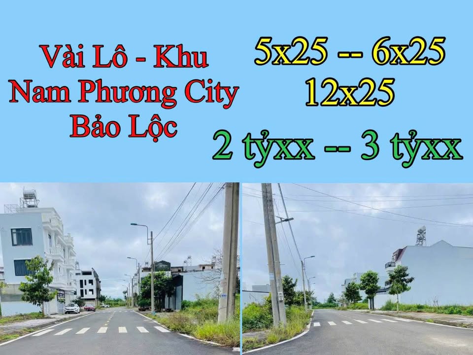 Đất nền Nam Phương City Bảo Lộc 137.5m² giá chỉ từ 2 tỷ - Sổ đỏ chính chủ!