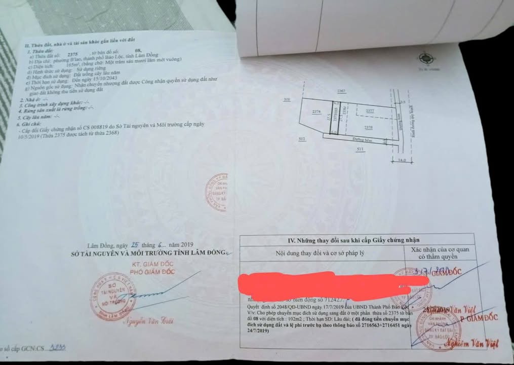 Đất thổ cư B' Lao Bảo Lộc 165m² giá 1.2 tỷ - Cần bán gấp!