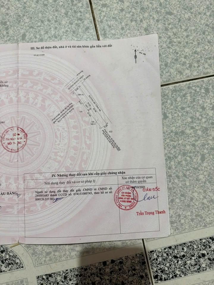 Nhà 2 mặt tiền đường 749C, xã Bàu Bàng, 583m² - Giá chỉ 2.5 tỷ!