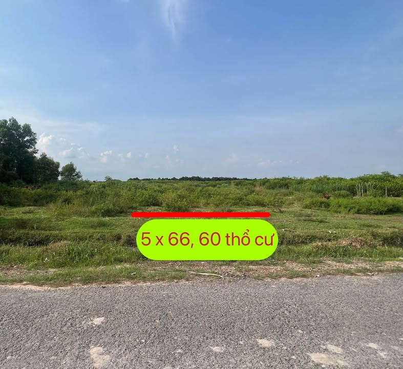 Đất mặt tiền đường nhựa số 23/ĐT782, Tây Ninh 330m² giá 950 triệu - Sổ đỏ chính chủ, công chứng liền!