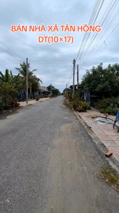 Đất nền Tân Hồng, Đồng Tháp 170m² - Sổ hồng chính chủ, giá thương lượng