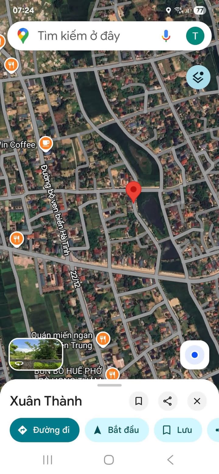 Đất thổ cư Xuân Thành, Nghi Xuân 250m² giá 2 tỷ - Đường rộng 10m, hướng Đông!