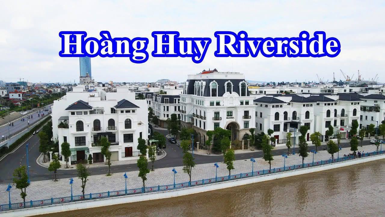 Biệt thự Hoàng Huy Riverside, Hải Phòng 213m² giá 29 tỷ - Căn góc view hồ tuyệt đẹp!