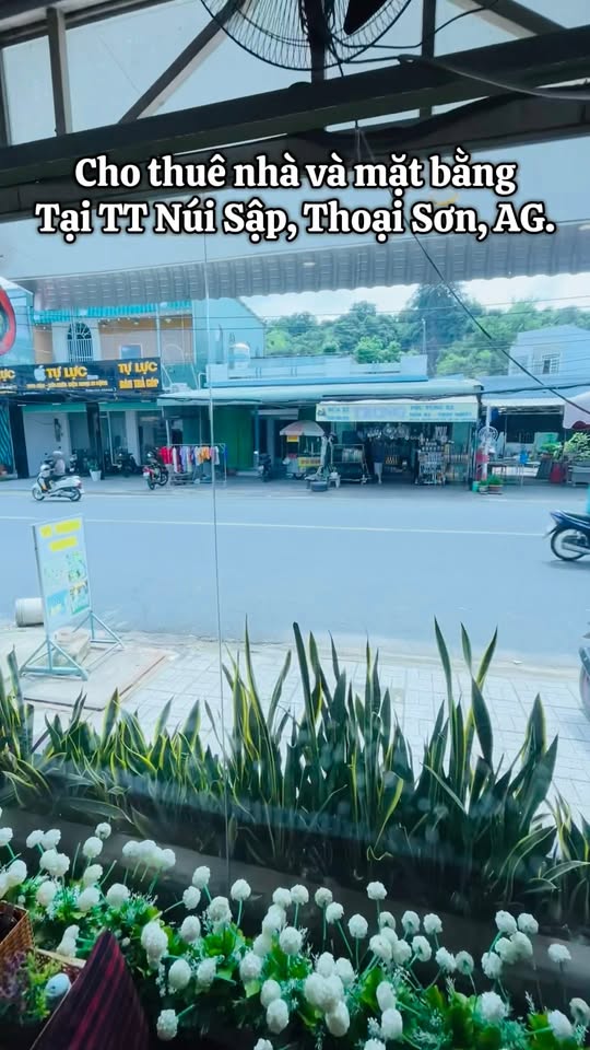 Cho thuê nhà và mặt bằng tại thị trấn Núi Sập, Thoại Sơn, An Giang - Diện tích 64m², Thỏa thuận giá hấp dẫn!