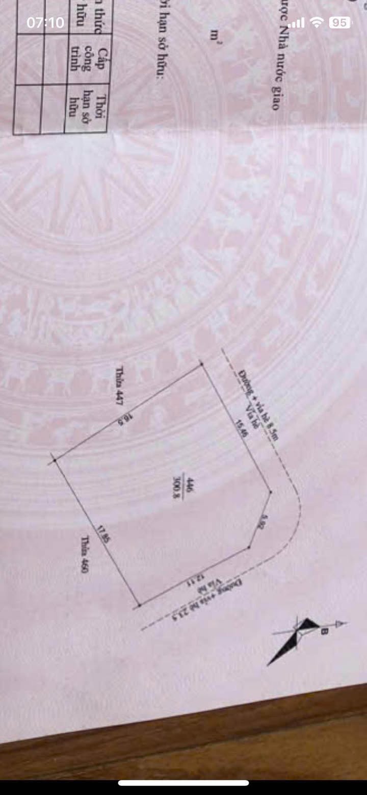 Đất nền góc Khu đô thị Thiên Phú 300m² giá 12 tỷ - Pháp lý rõ ràng