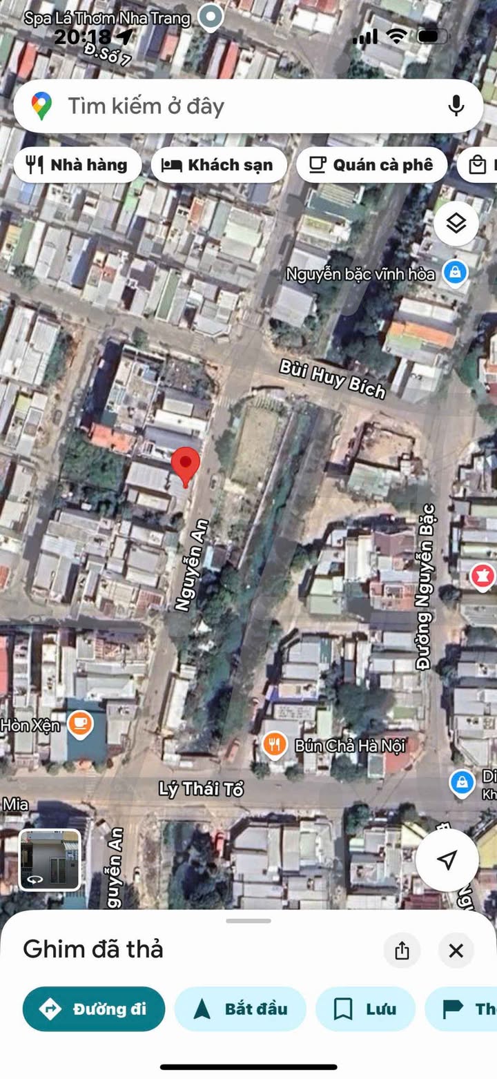 Bán đất mặt tiền Nguyễn An, Vĩnh Hòa, Nha Trang 151,9m² giá 10.633 tỷ - Đường ô tô thuận tiện!