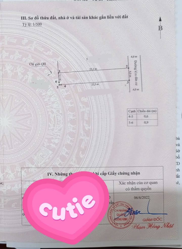 Lô đất Trà Khê, Hưng Đạo 91m² giá 2.7 tỷ - Vị trí cực đẹp, ô tô vào tận nơi!