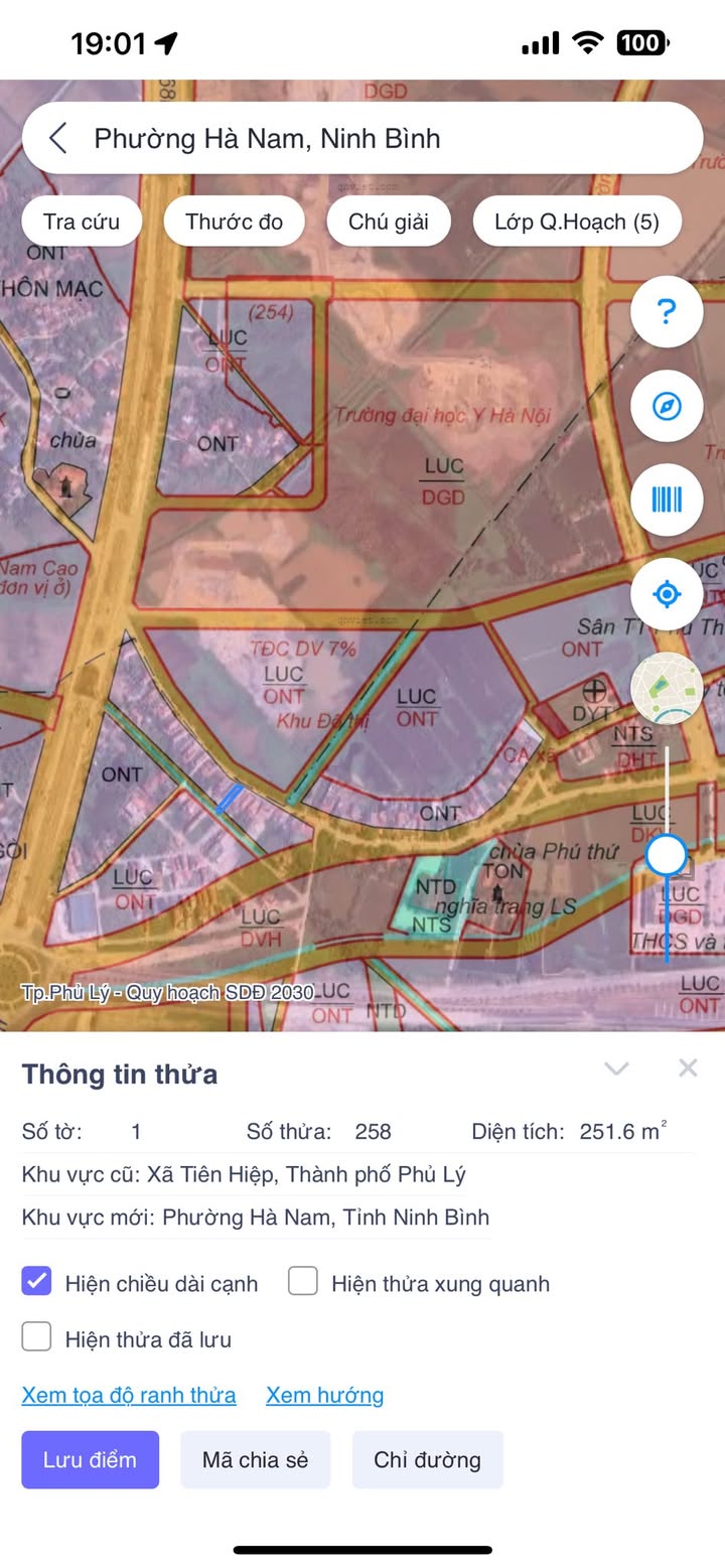 Đất nền Tiên Hiệp, Phủ Lý 251m² giá 8 tỷ - Đầu tư sinh lời ngay!