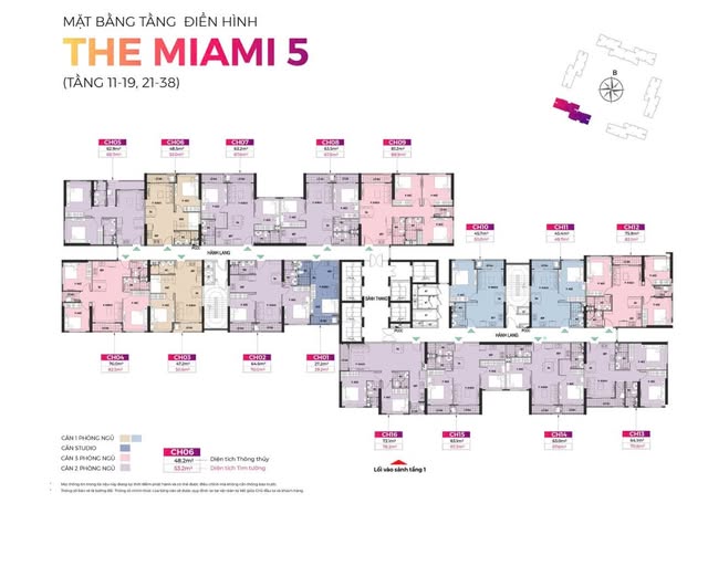 Căn hộ GS5 Tây Mỗ 45m² giá 4.1 tỷ - View bể bơi tuyệt đẹp!