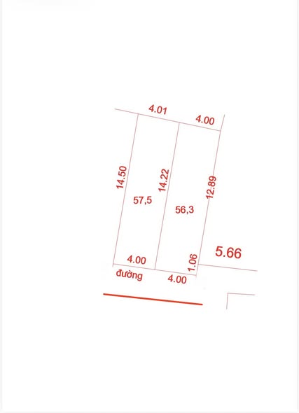 Đất thổ cư 56,3m² Nhân Nội, Tân Tiến chỉ 2.1 tỷ - Đầu tư sinh lời ngay!