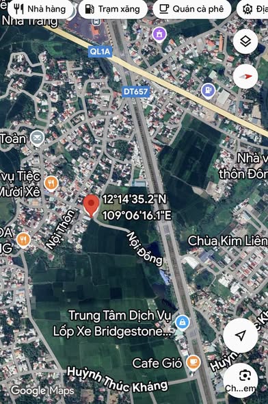 Đất lô góc 2 mặt tiền đường Nội Đồng, Diên Toàn 176m² giá 2.45 tỷ - Cơ hội đầu tư tuyệt vời!