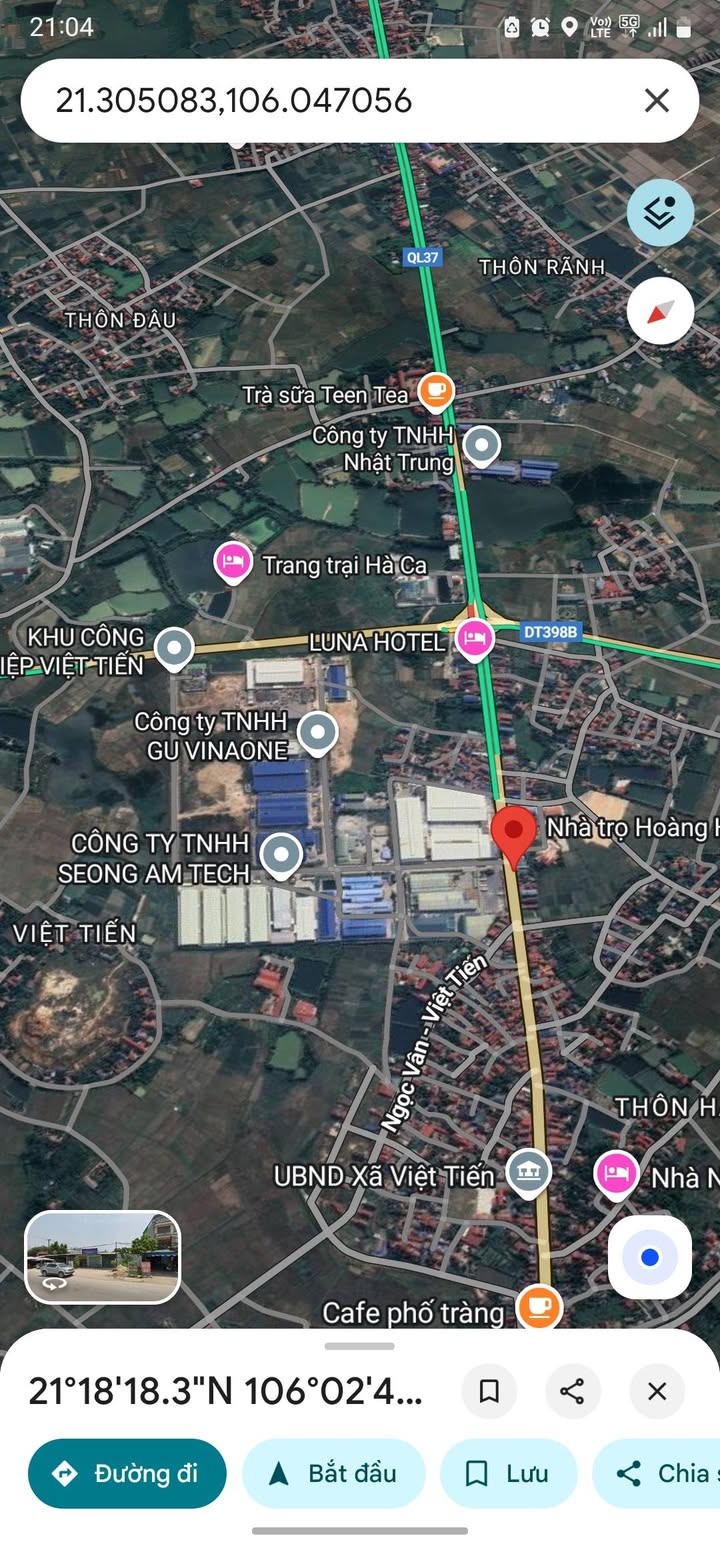 Đất nền mặt tiền đường tỉnh lộ Việt Tiến 81m² giá 4 tỷ - Tiềm năng đầu tư cao!