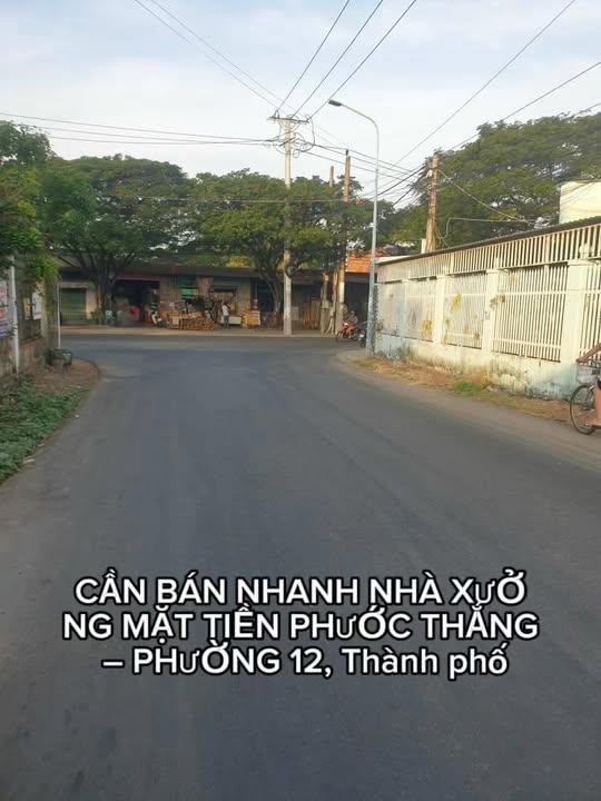 Nhà xưởng mặt tiền Phước Thắng 300m² giá 2.9 tỷ - Đầu tư sinh lời ngay!