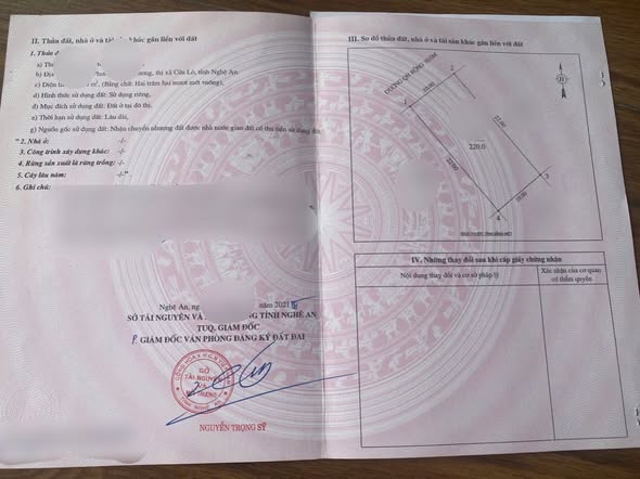 Đất nền Cửa Lò 220m² - Vị trí đắc địa khu đô thị Nguyễn Sinh Cung!