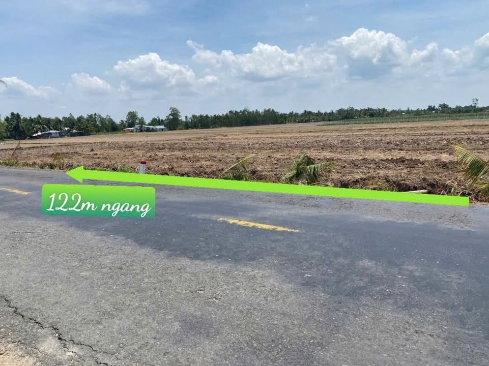 Đất nền Long Đức, Long Phú 122m² giá 110 triệu - Mặt tiền đường Nam Sông Hậu