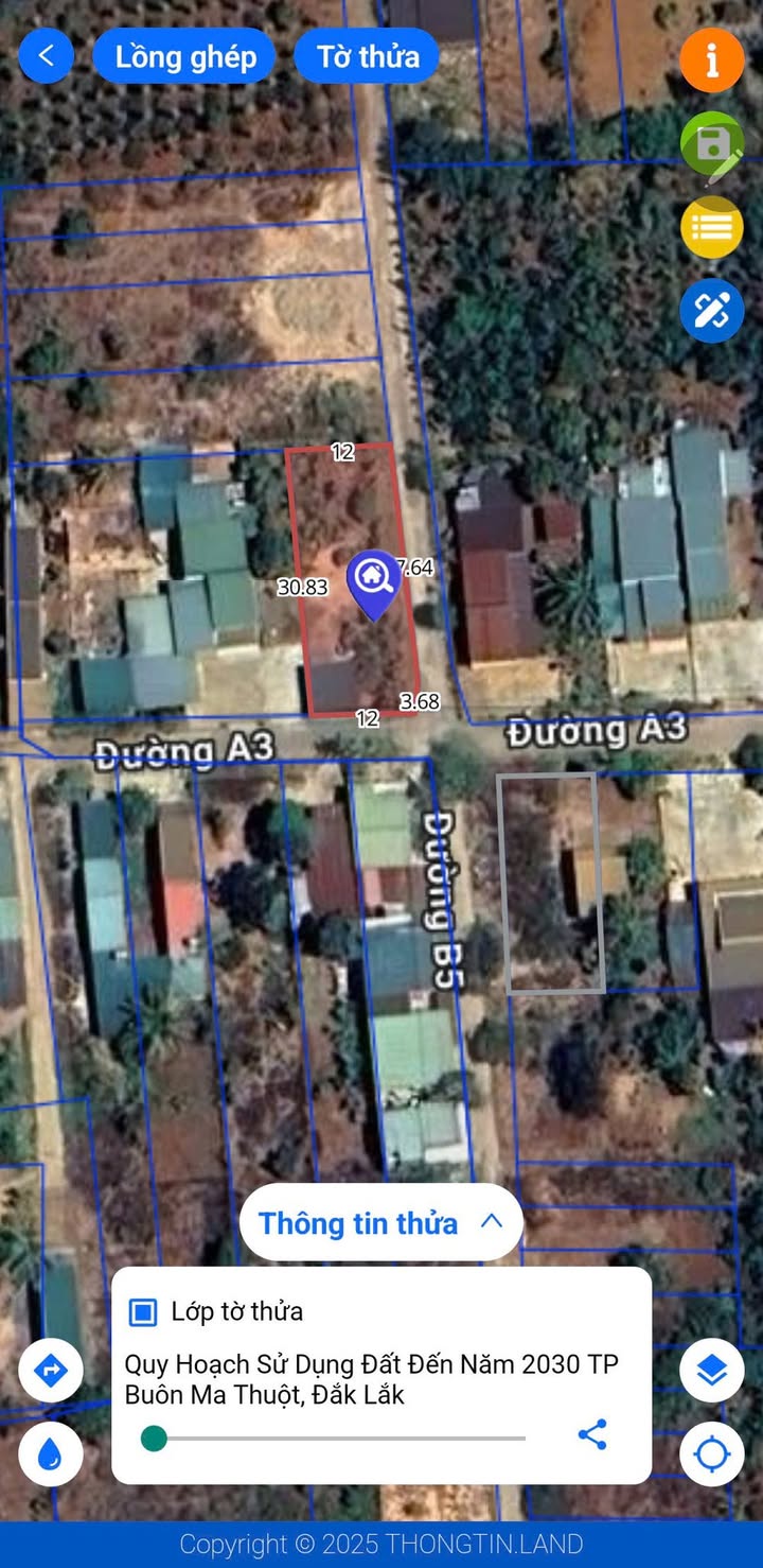 Đất nền 2 mặt tiền Cư Êbur 360m² giá 2.55 tỷ - Cơ hội đầu tư sinh lời cao!