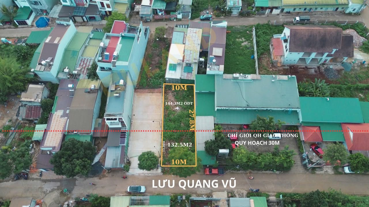 Bán đất mặt tiền Lưu Quang Vũ, Tân Lợi 276.8m² giá 7.2 tỷ - Cơ hội đầu tư hấp dẫn!