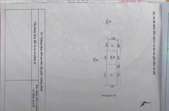Nhà mặt phố Nguyễn Trãi, Hải Dương 60m² giá 9 tỷ - Đầu tư sinh lời ngay!