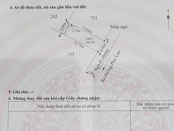 Lô đất Tràng Minh, Kiến An, 44.5m² giá 900 triệu - Chính chủ bán gấp!
