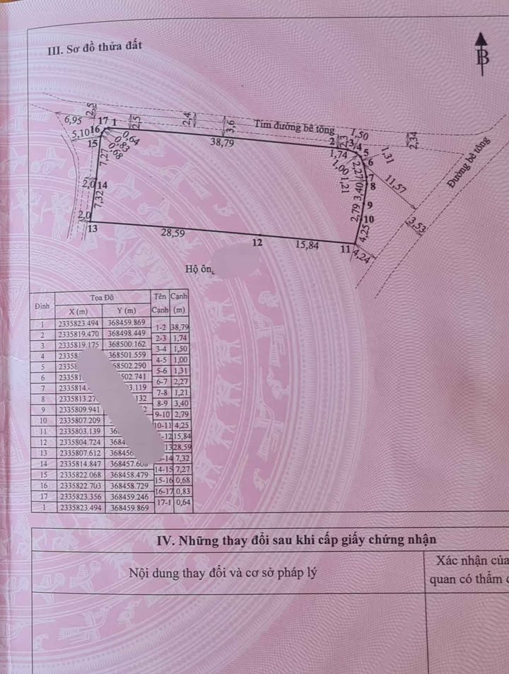 Đất ODT 720m² tại Kinh Môn - 3 mặt tiền, vị trí đắc địa!