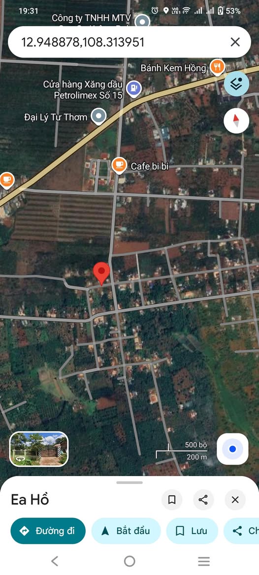 Đất nền chính chủ xã Ea Hồ 660m² giá chỉ 85 triệu - Cơ hội đầu tư tuyệt vời!