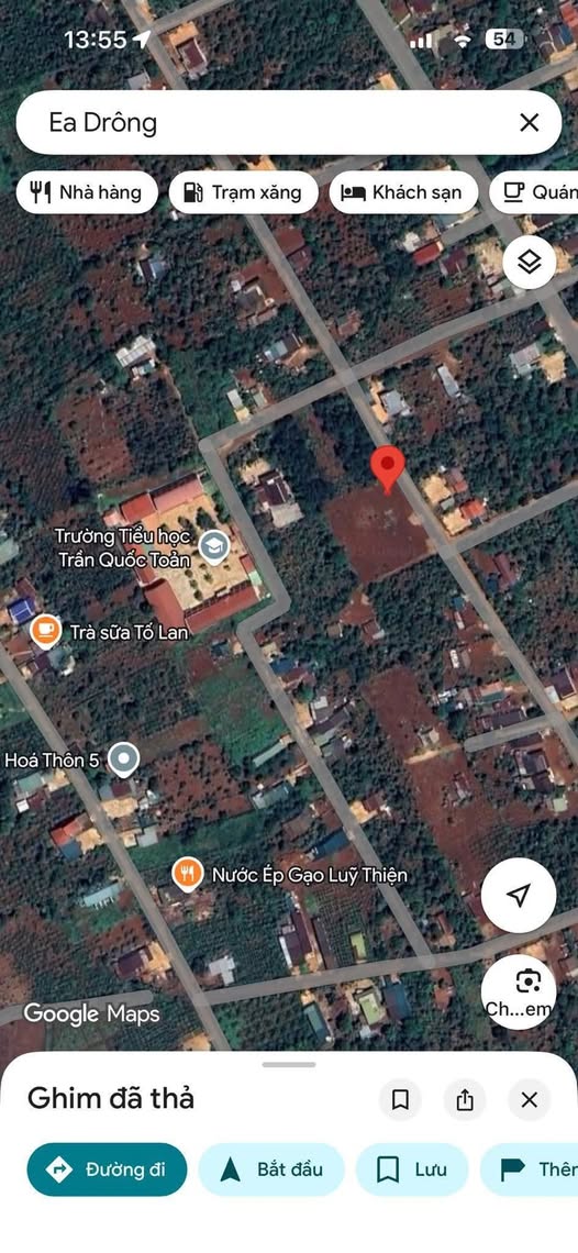 Đất nền Ea Drông 165m² giá 330 triệu - Sổ đỏ chính chủ, gần trường học!