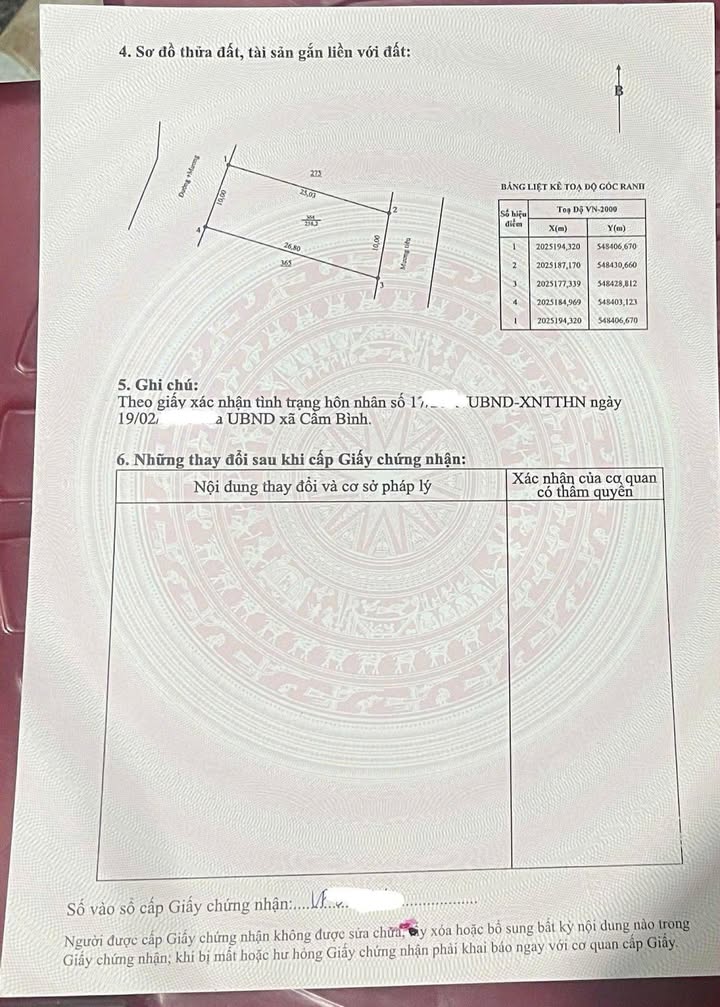 Đất nền Cẩm Bình, Cẩm Xuyên 260m² giá 1 tỷ - Cơ hội đầu tư hấp dẫn!